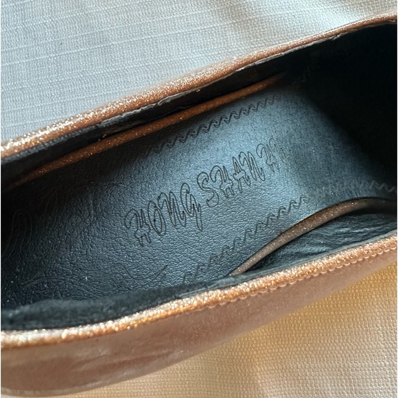 Rose Gold Sparkle Bobbie Pumps Size 41 - Picture 13 of 16